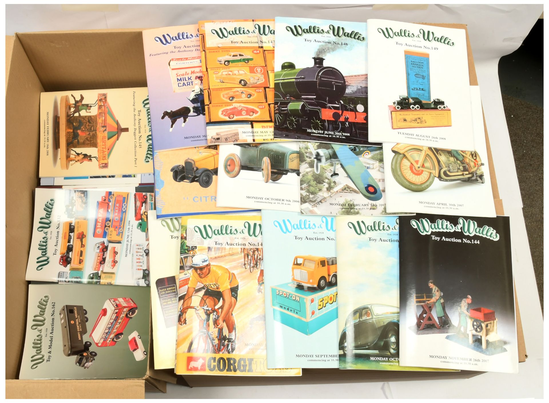 Collection of Wallis & Wallis 'Toy and Model Auction' Catalogues