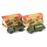 Vilmer (1/50th) military  - Bedford trucks a pair - (1) Tanker - green including hubs