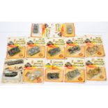 Zee Toys - (1/87th) Military group to include 12 X Tanks to include - Tiger, chieftain, 