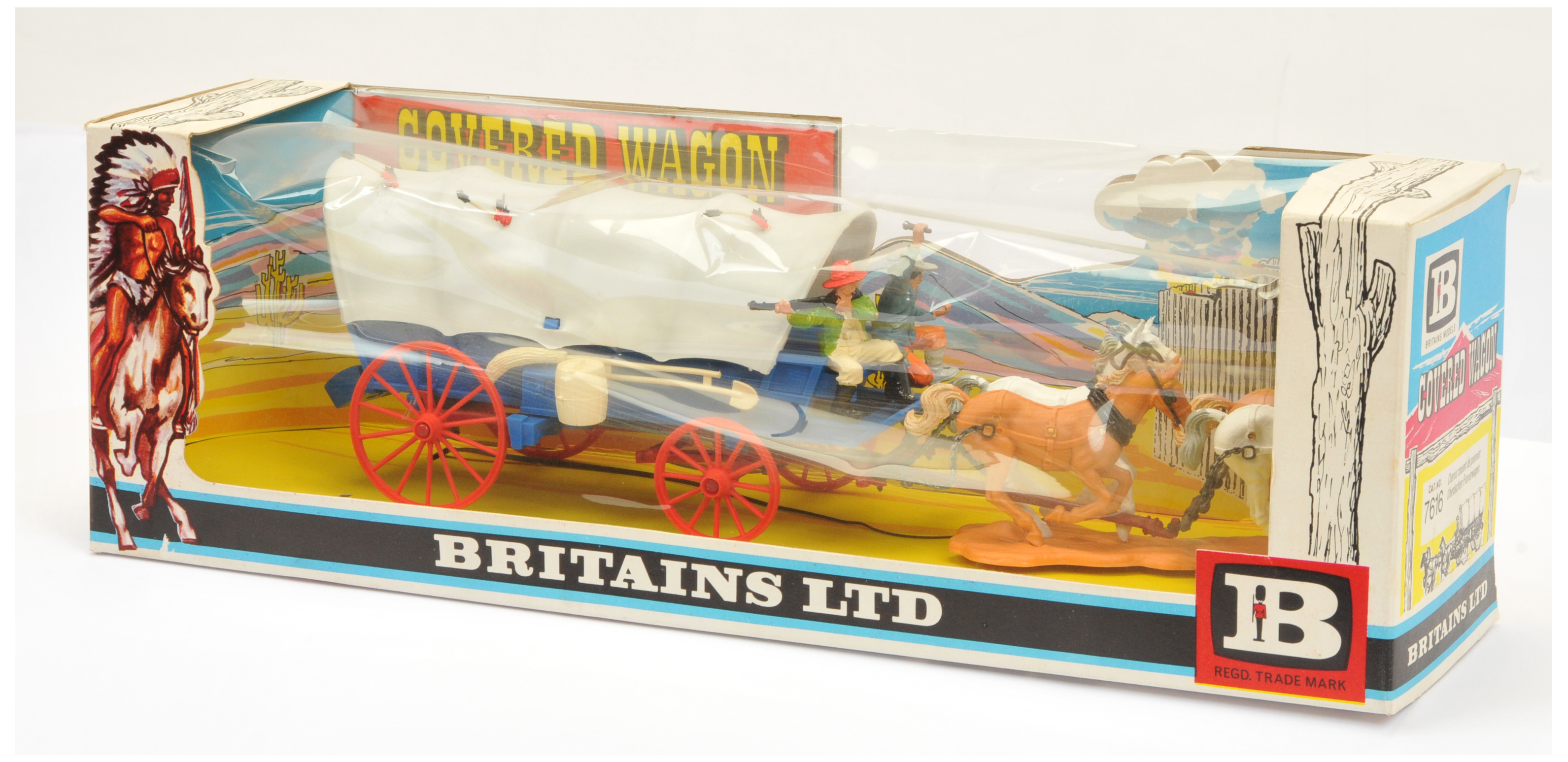 Britains Wild West Series - Cat. No. 7616 'Covered Wagon'