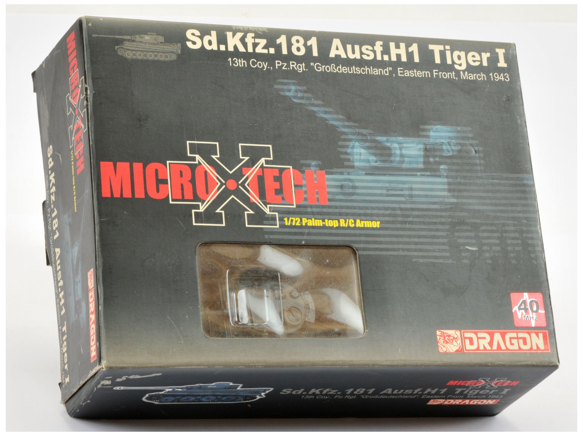 Dragon Micro X Tech Radio Controlled Tiger I Tank