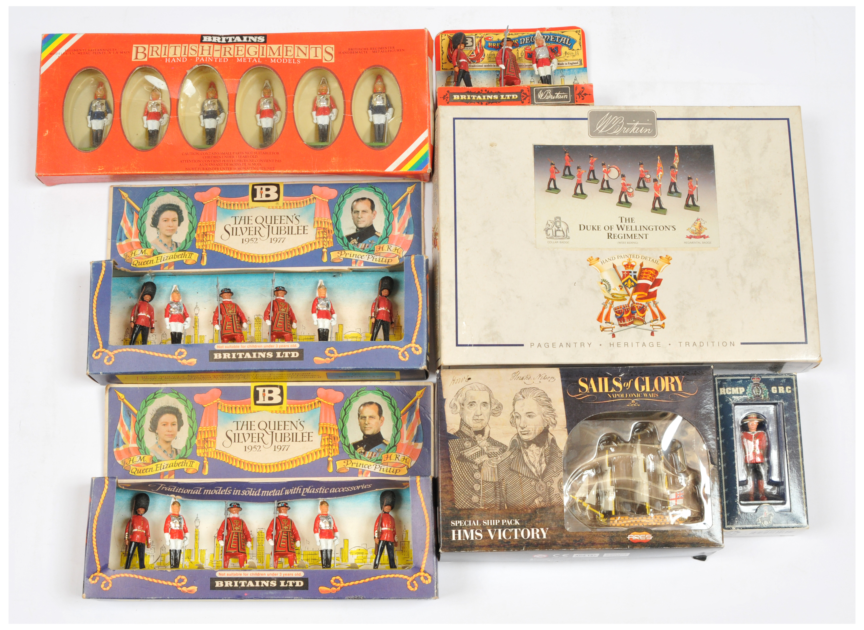 Britains Military Figure Sets (& Others) - including Set 5803 'The Duke of Wellington's Regiment'