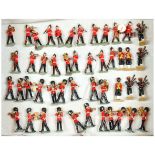Britains & Similar - British Army Marching Band Diecast Figures - Various Issues