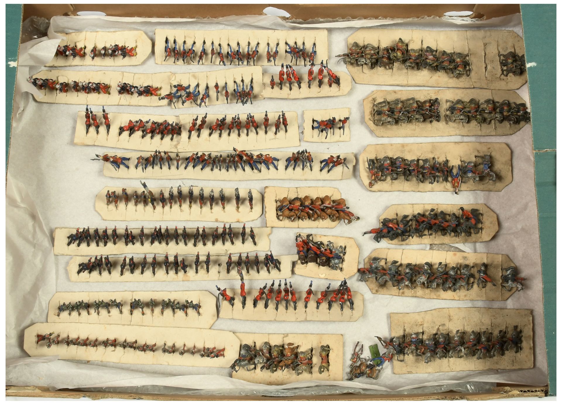 Quantity of Figures Similar to Heinrichsen, Allgeyer, Etc.  20/25mm Scale Semi Solids