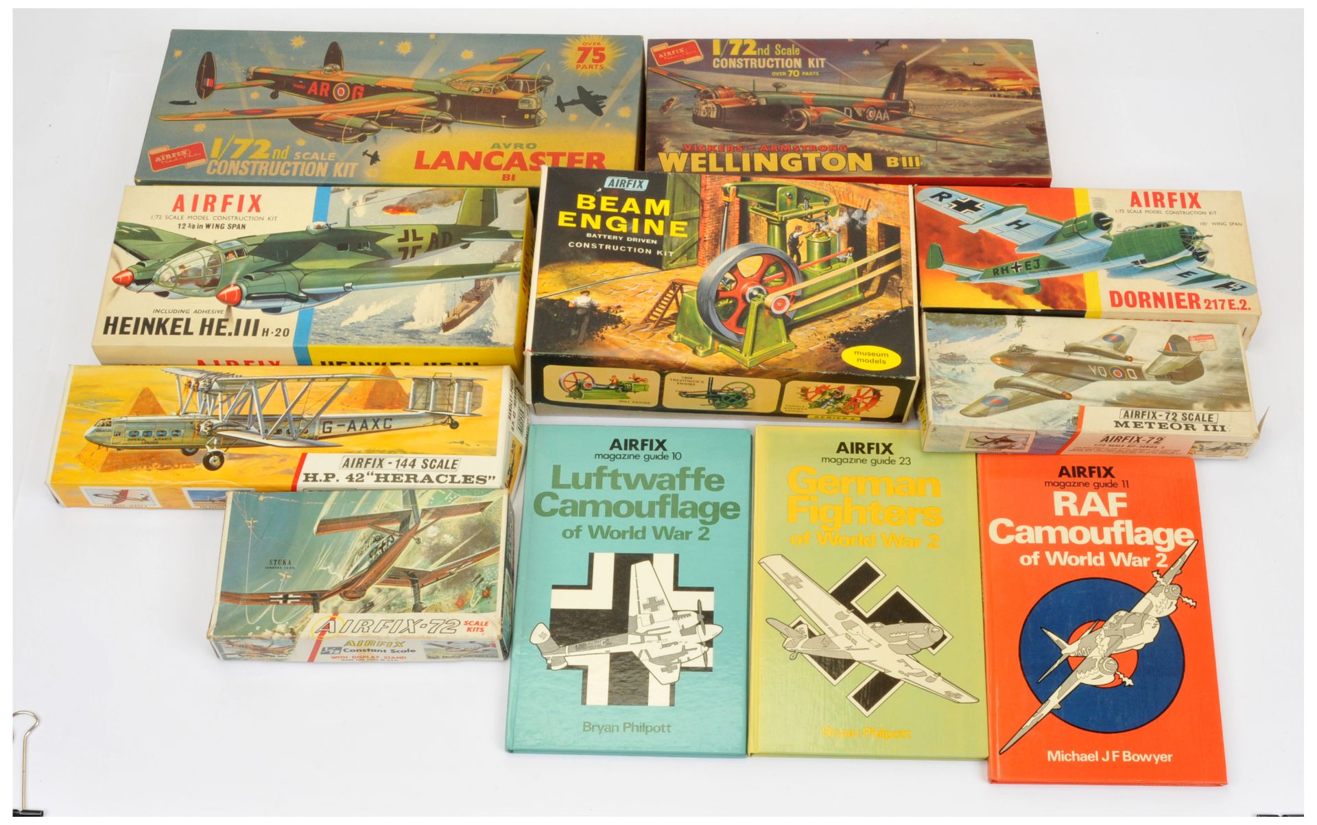 Airfix - Group of Early Issue Model Aircraft Kits & Others