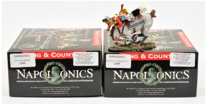 King & Country - 'Napoleonics' Series.  Comprising Set Nos. NA86 'Scots Grey Slashing'