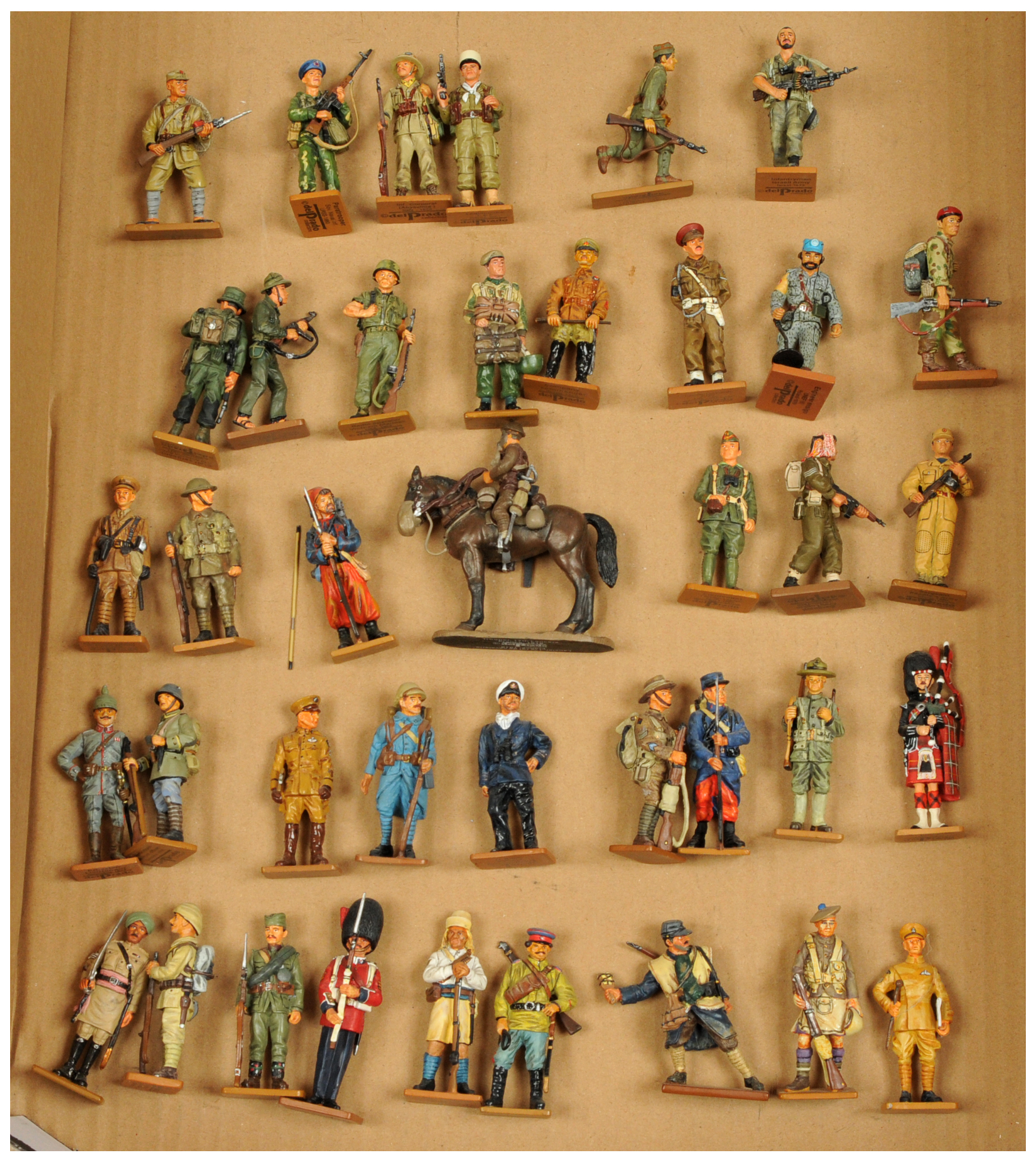 Del Prado - Men at War Series (First World War & 20th Century) - Quantity of Loose Diecast Figures