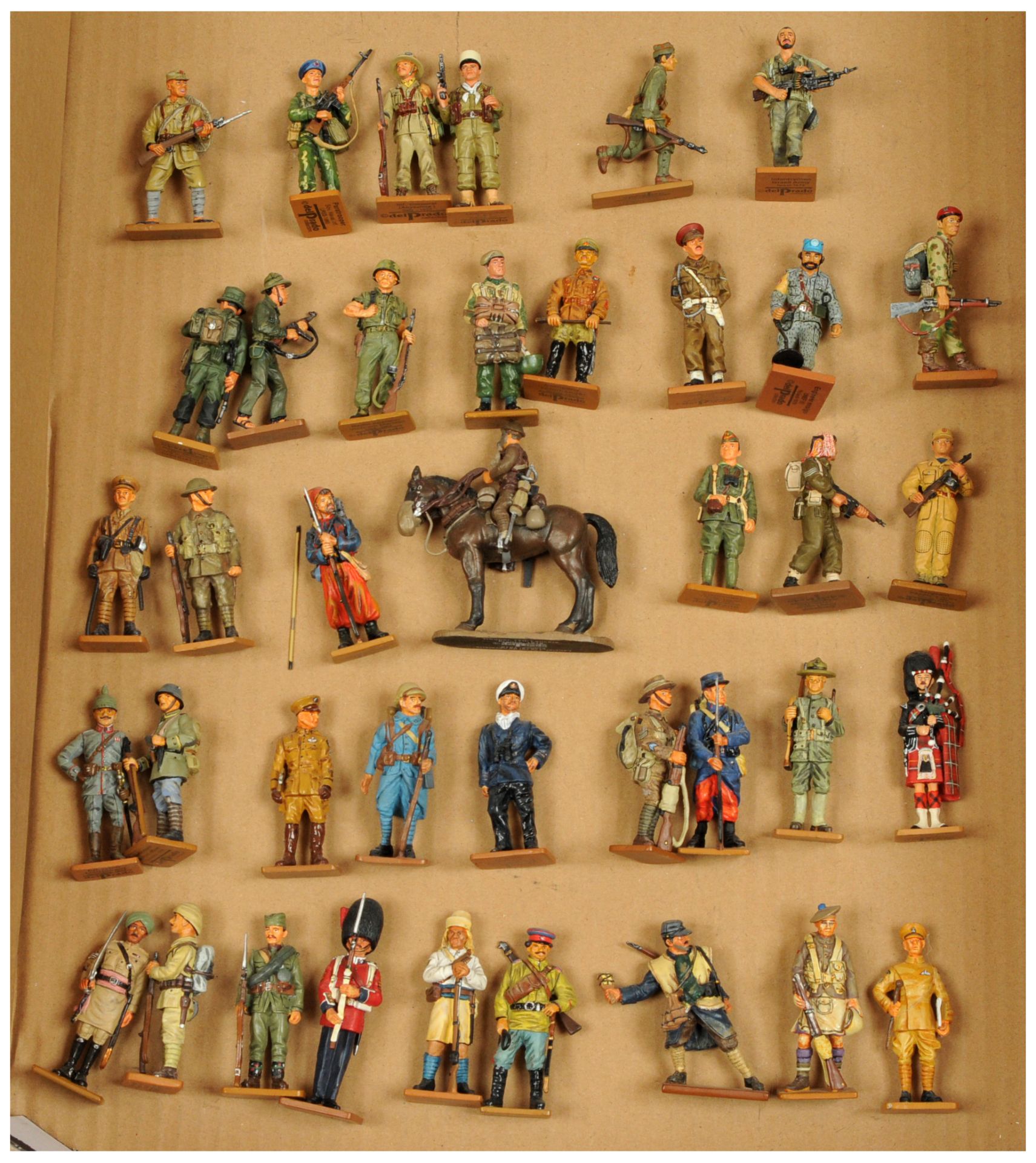 Del Prado - Men at War Series (First World War & 20th Century) - Quantity of Loose Diecast Figures