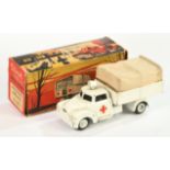 Vilmer 465 (1/50th) military  -Dodge "Ambulance" -white with searchlight on roof cloth canopy