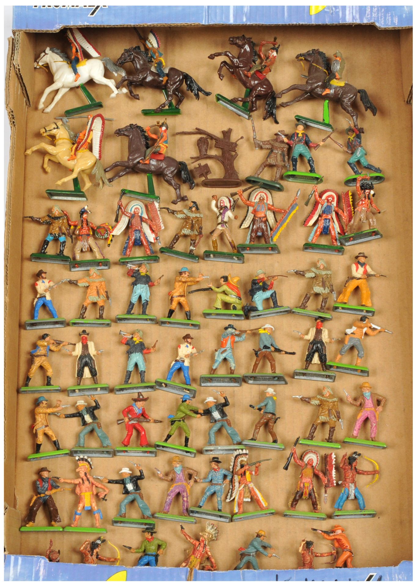 Quantity of Britains Deetail 'Cowboys and Indians' Series