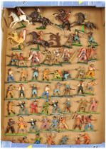 Quantity of Britains Deetail 'Cowboys and Indians' Series