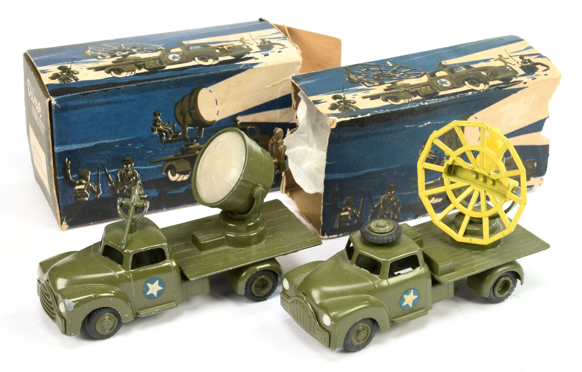 Vilmer  (1/50th) military a pair  - (1) 459 Dodge Truck with Radar Scanner 