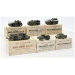 Denzil Skinner & Co Ltd "Tanks of all Nations" series - Group of 6 x military to include -Chiefta...