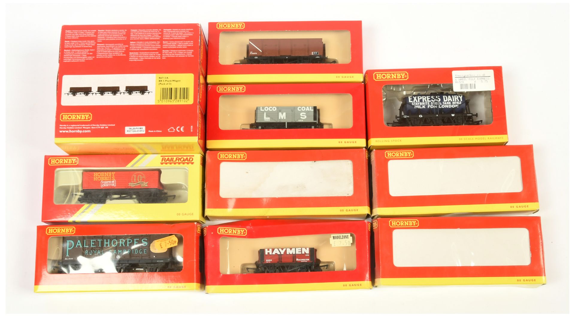 Hornby (China) a mixed group of Wagons to include 