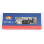 Bachmann OO Gauge 31-165NRM 2-4-2 Lancashire & Yorkshire lined black Aspinall Tank Loco No.1008, ...