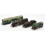 Hornby Dublo unboxed group of 2-rail Steam and Diesel Locomotives to include 