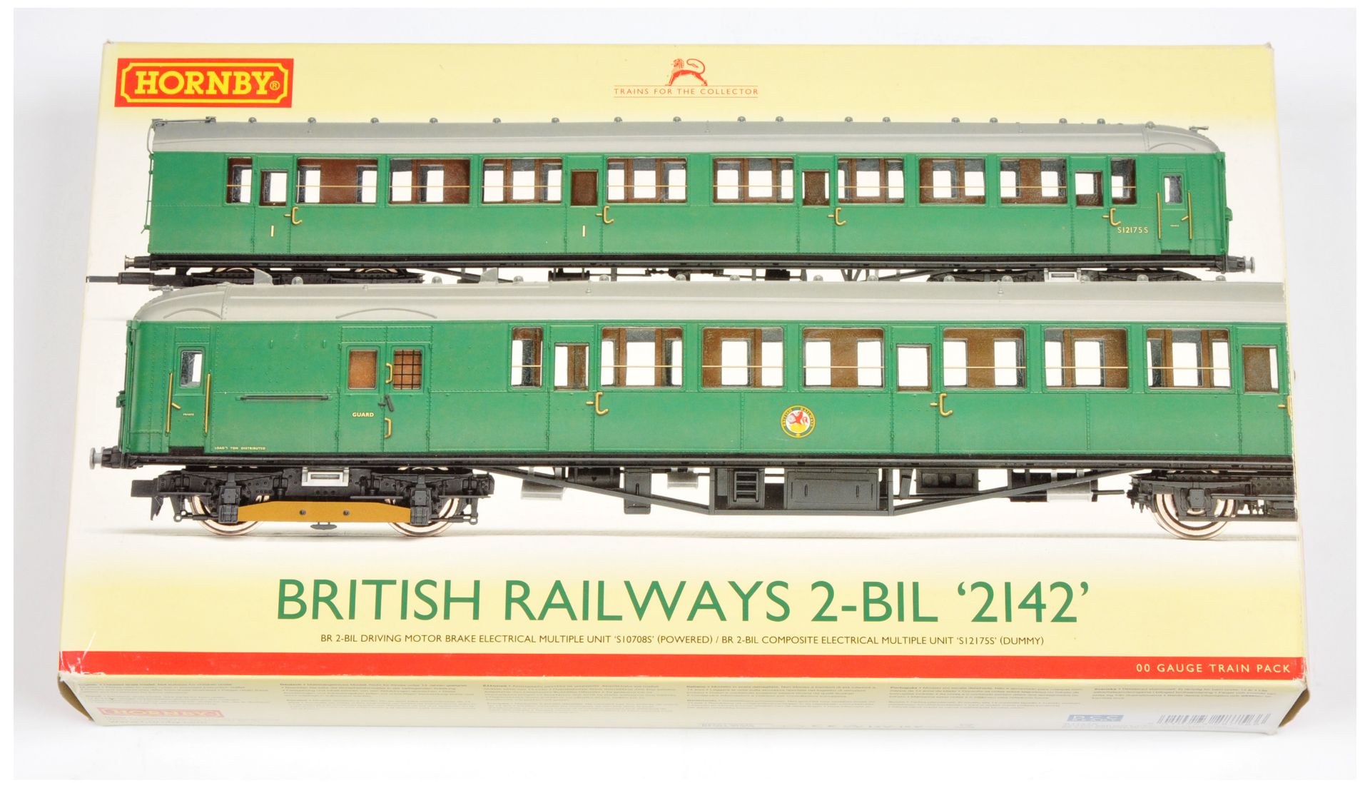 Hornby (China) R3162A 2-car BR green Class 2-Bil No.2142 Set