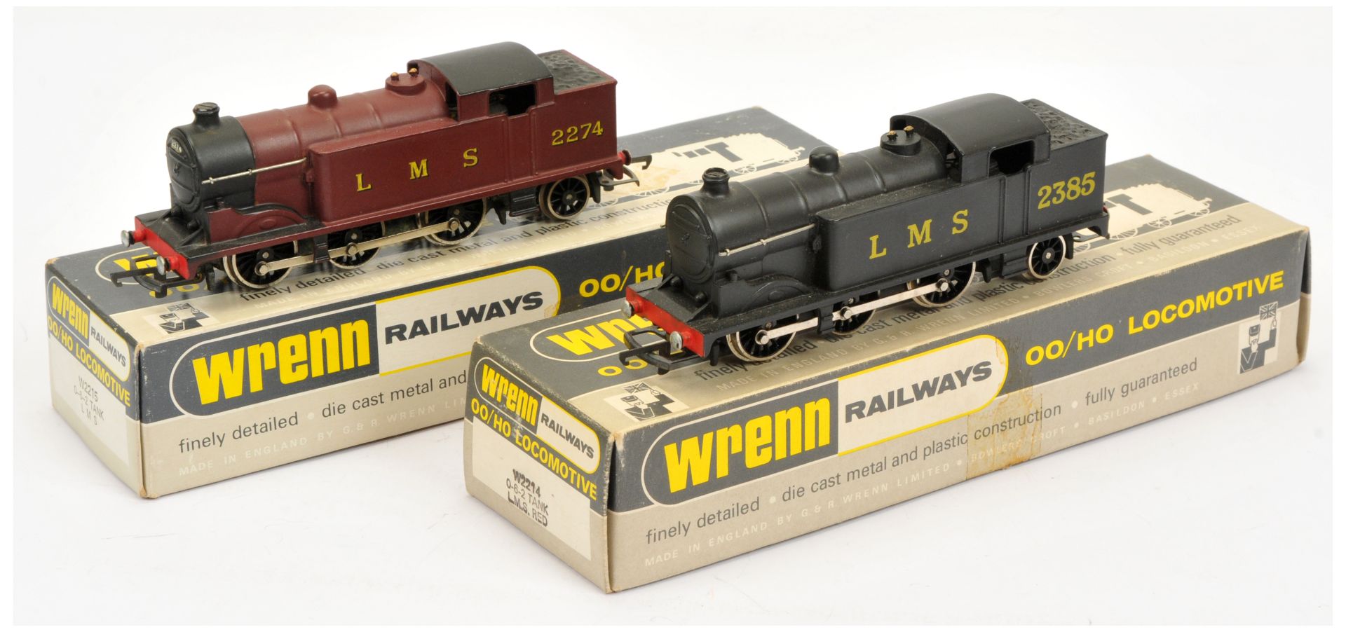 Wrenn pair of LMS N2 Class Steam Locomotives comprising of