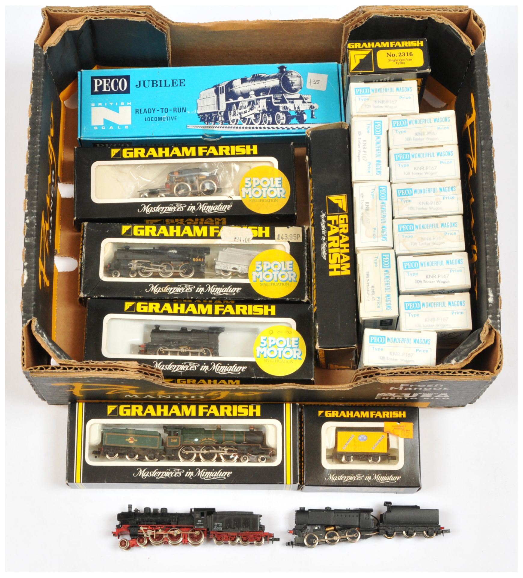 Graham Farish, Peco, Fleischmann N Gauge Loco's & Rolling Stock.