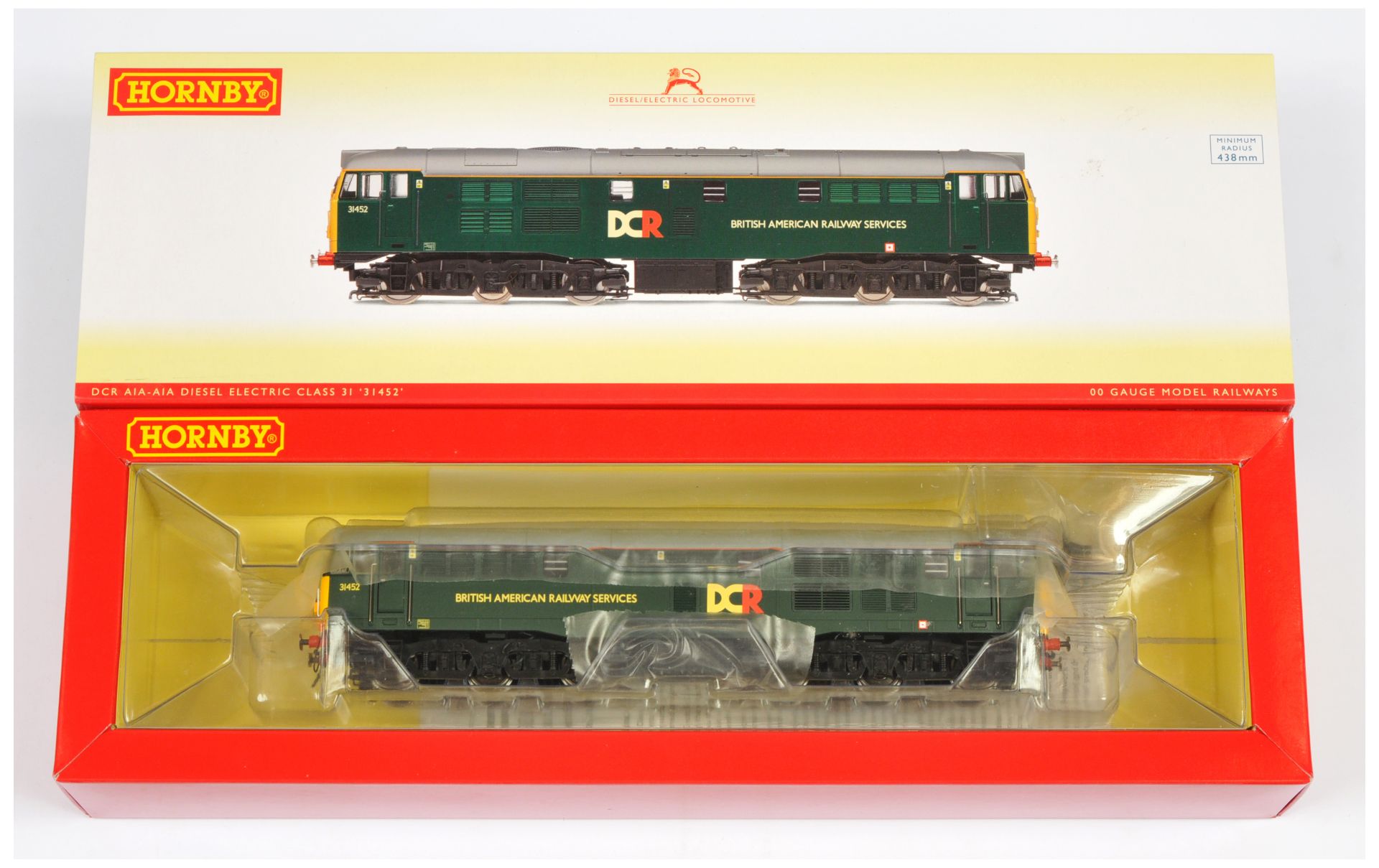 Hornby (China) R3262 Class 31 DCR Diesel Locomotive No. 31452 