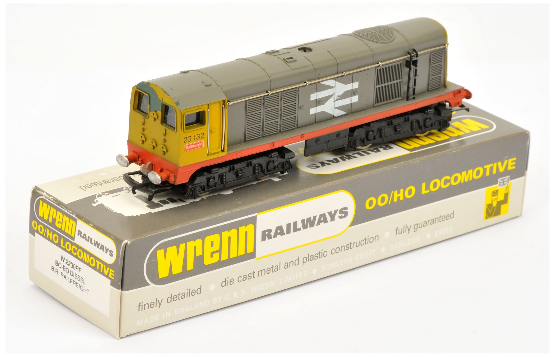 Wrenn W2230RF Bo-Bo Class 20 in Railfreight grey large logo No.20 132f  - Bild 2 aus 2