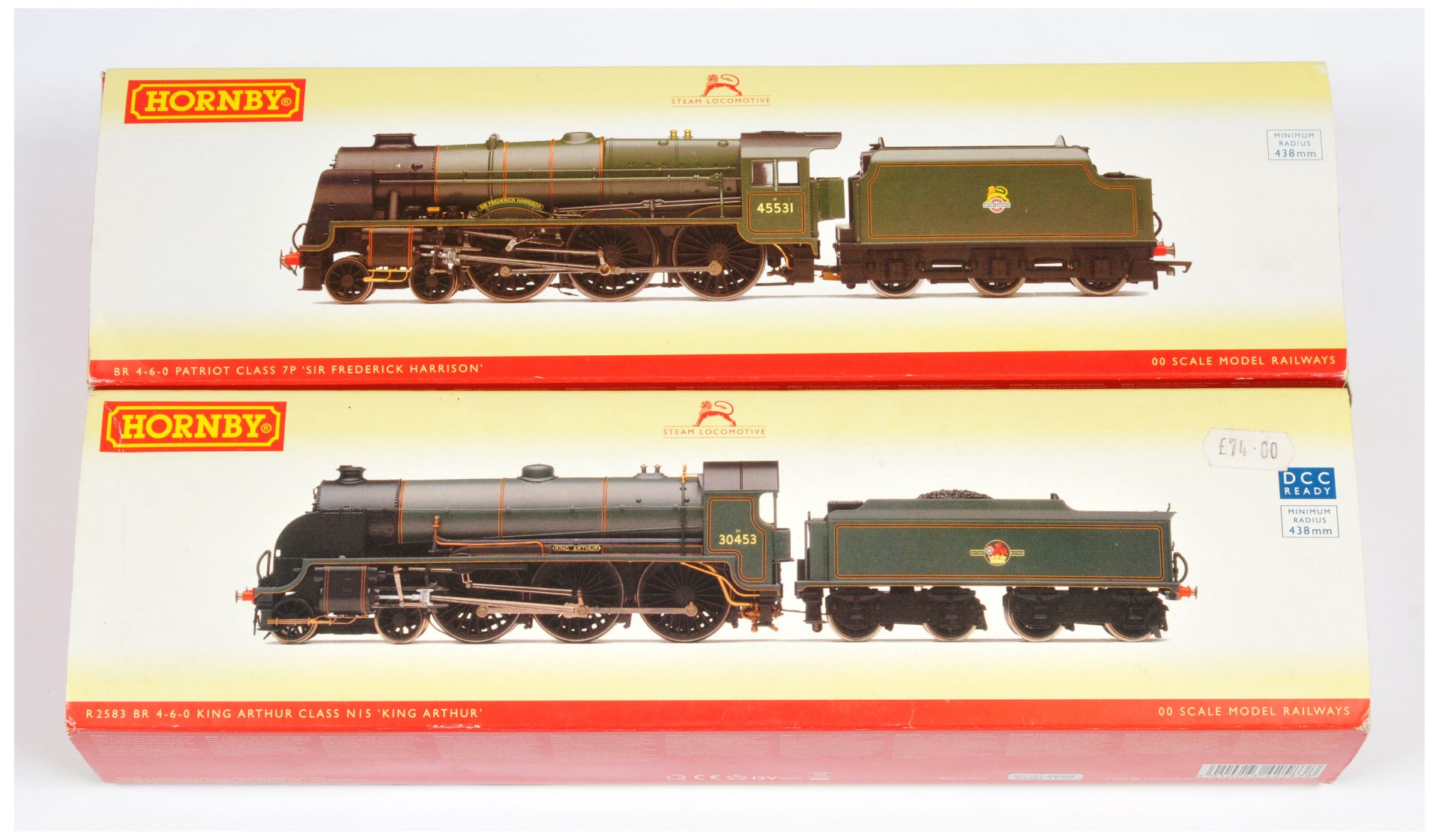Hornby (China) pair of Steam Locomotives comprising of