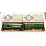 Bachmann Big Haulers G Kits 98906 Pair of passenger coaches.