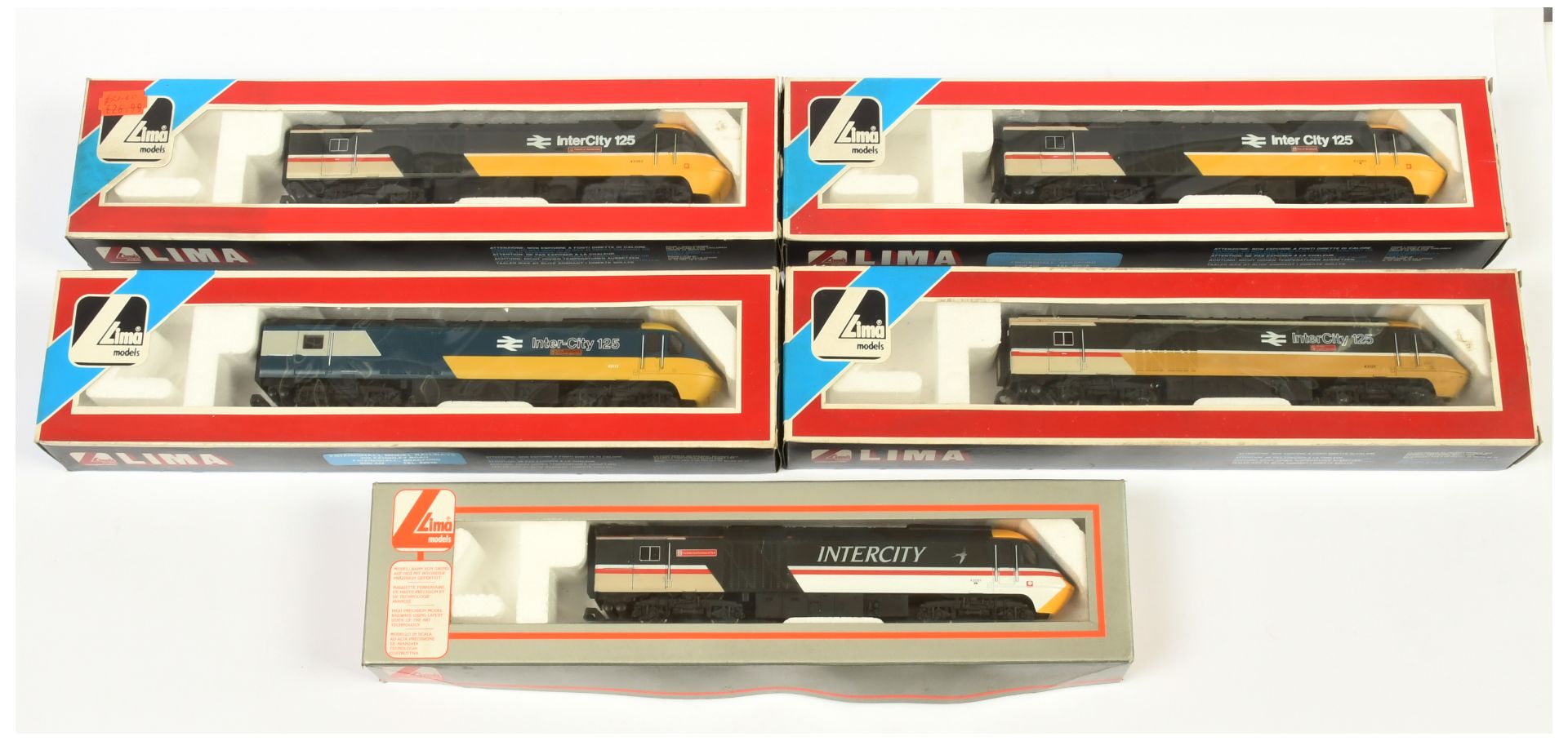 Lima OO Group of InterCity HST 125 Power Cars.