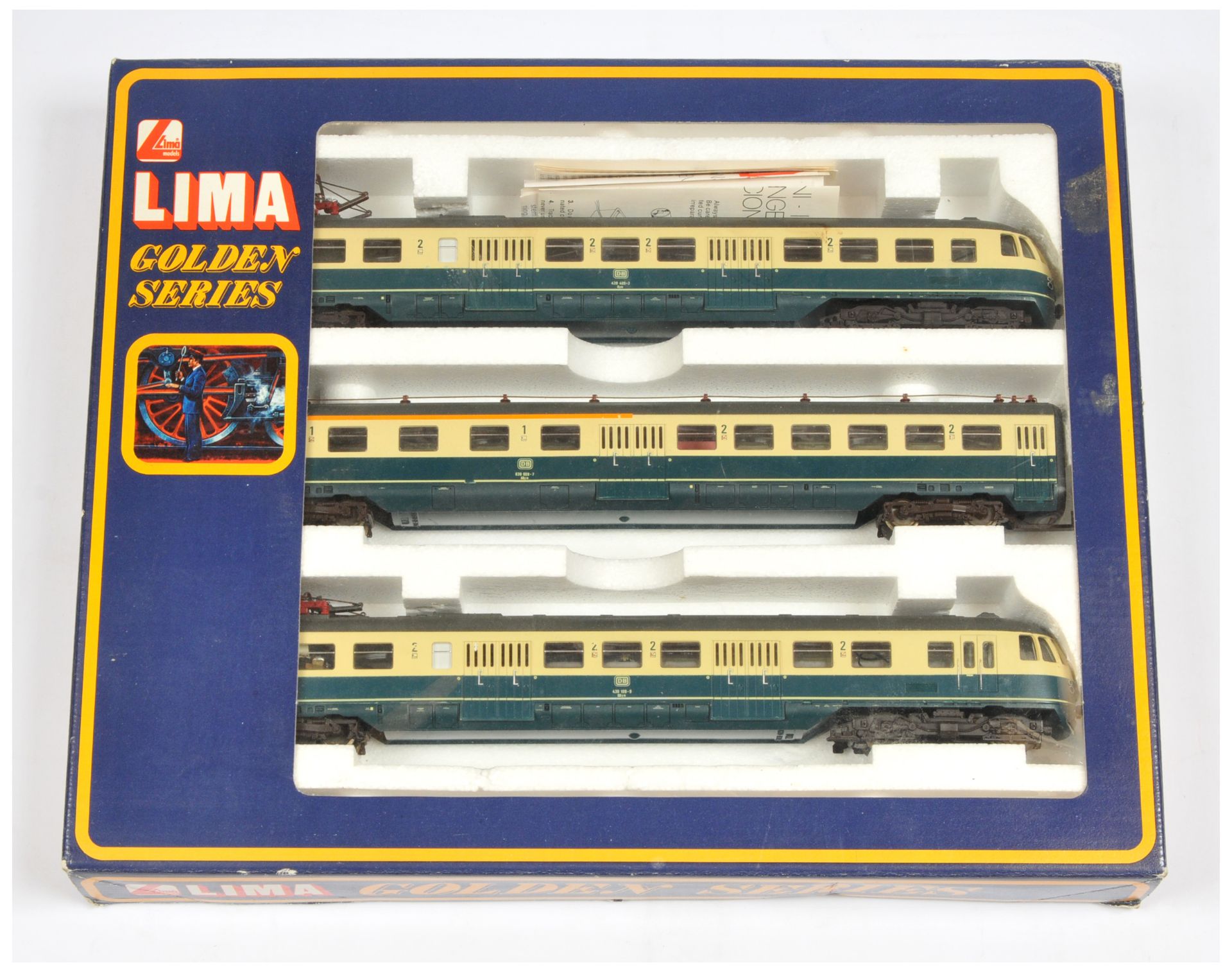 Lima HO Gauge European Outline Train Pack Ref 149801 DB Overhead Electric 3-car Set