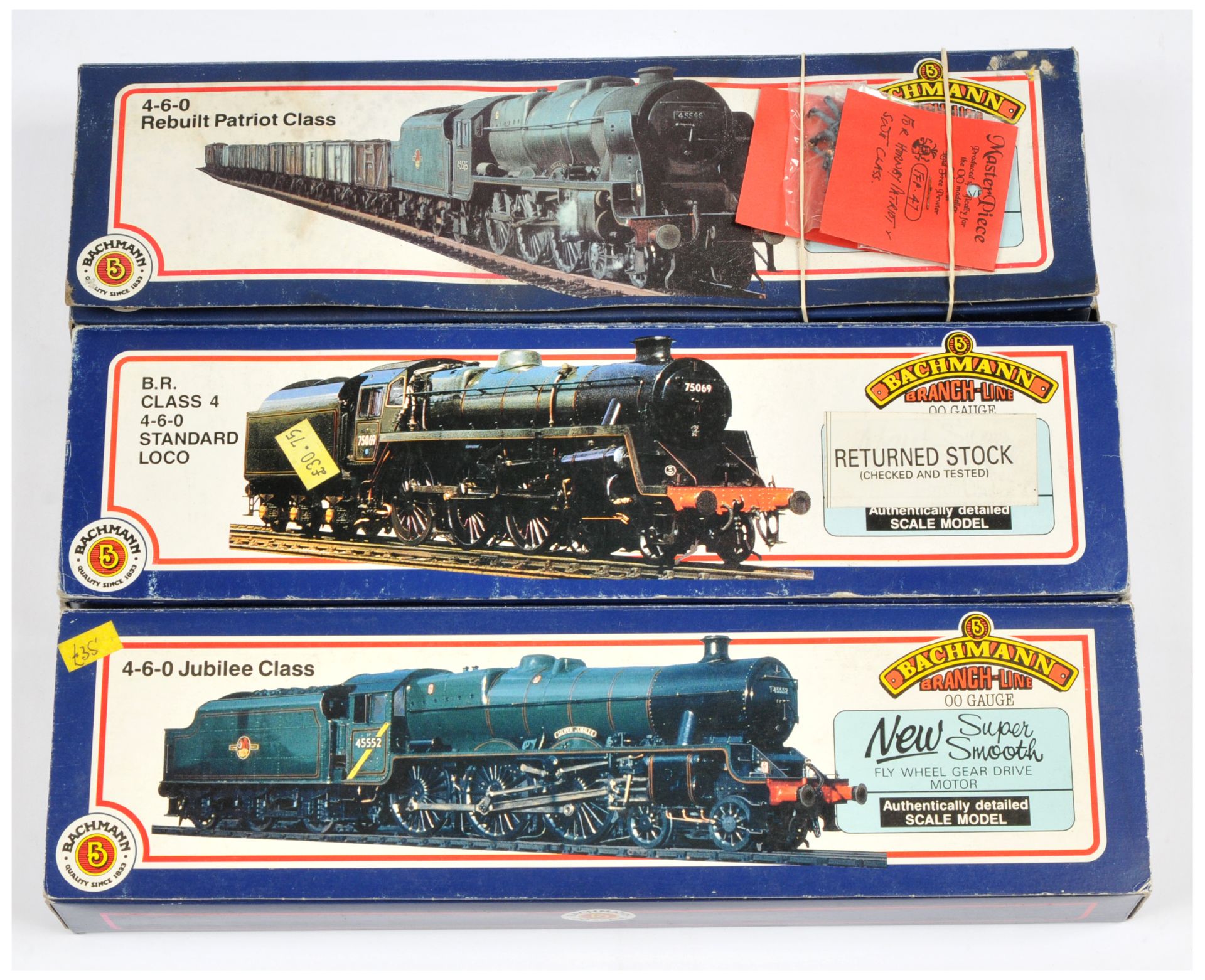 Bachmann OO Group of 3x BR Steam Loco's.