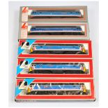 Lima OO group of 5x Class 47 Network SouthEast Diesel Loco's. 