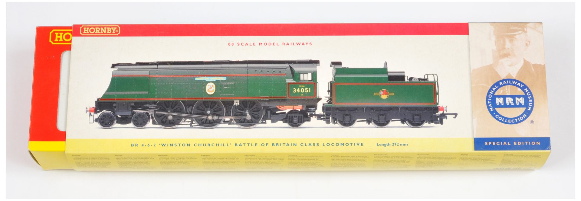 Hornby (China) R2385 Special Edition 4-6-2 BR un-rebuilt West Country Class Steam Locomotive No. ...