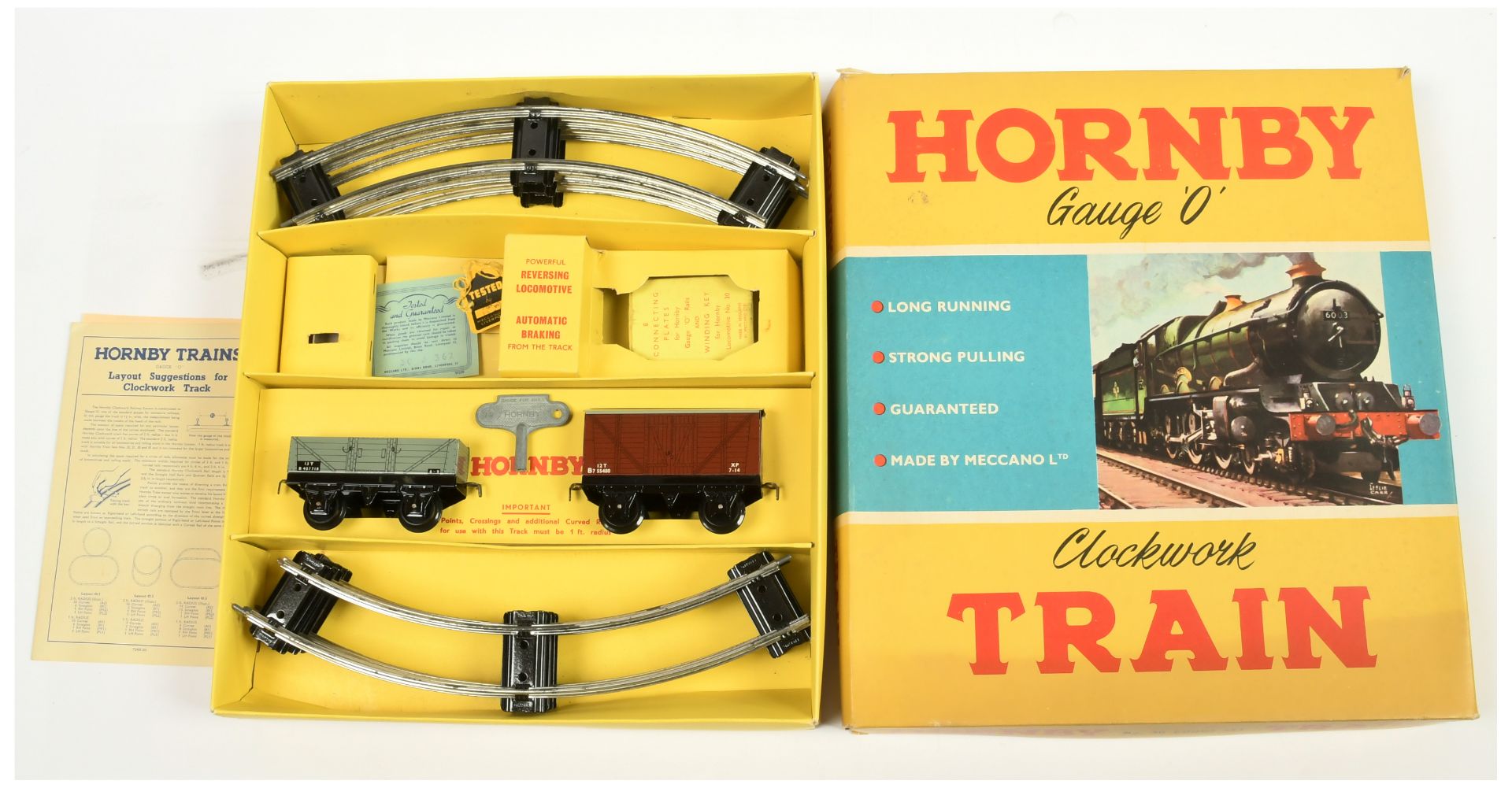 Hornby O Gauge No.30 Goods Set. 