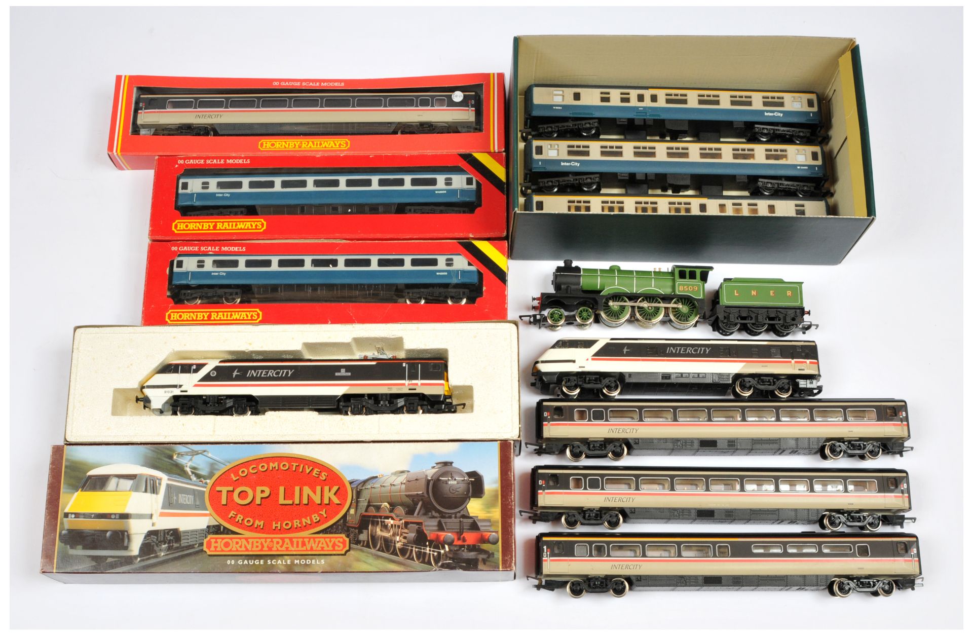 Hornby & Lima Group of Loco's & Coaches. 