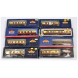 Bachmann OO Group of 7x BR Crimson & Cream Coaches.