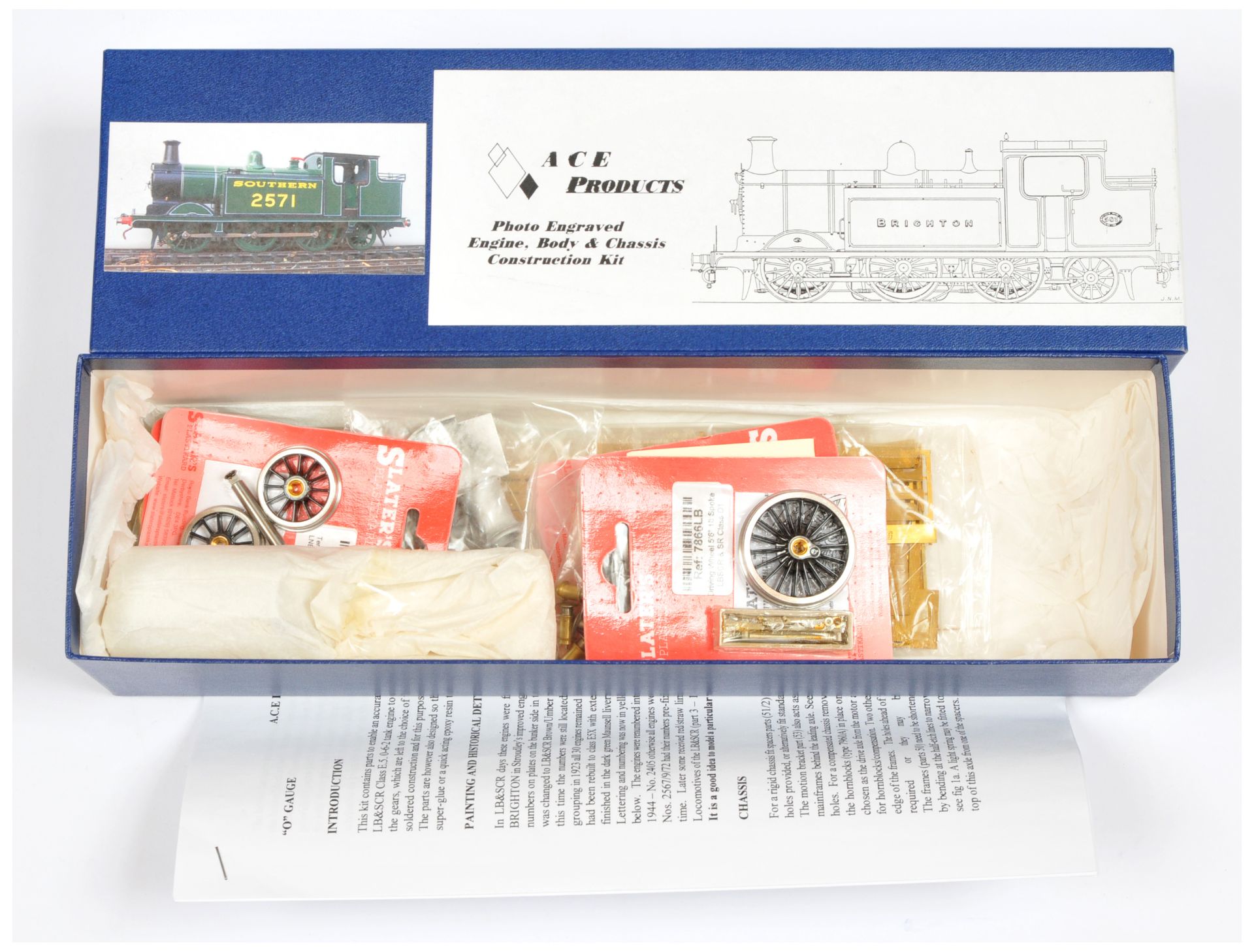 Ace Products O Gauge 0-6-2 SR Southern 2571 Tank Loco Kit