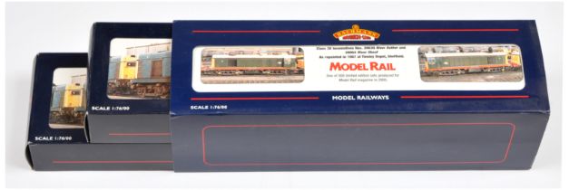 Bachmann OO Gauge 32-027Z pair of class 20's diesel Locomotives BR green "River Rother" No.20030 ...