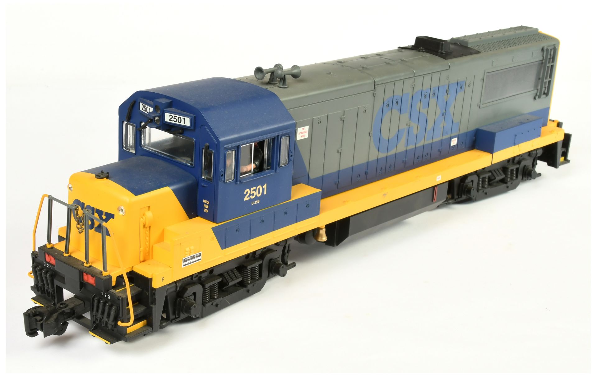 Aristo-Craft 22128 CSX GE U25B 2501 Diesel Loco.