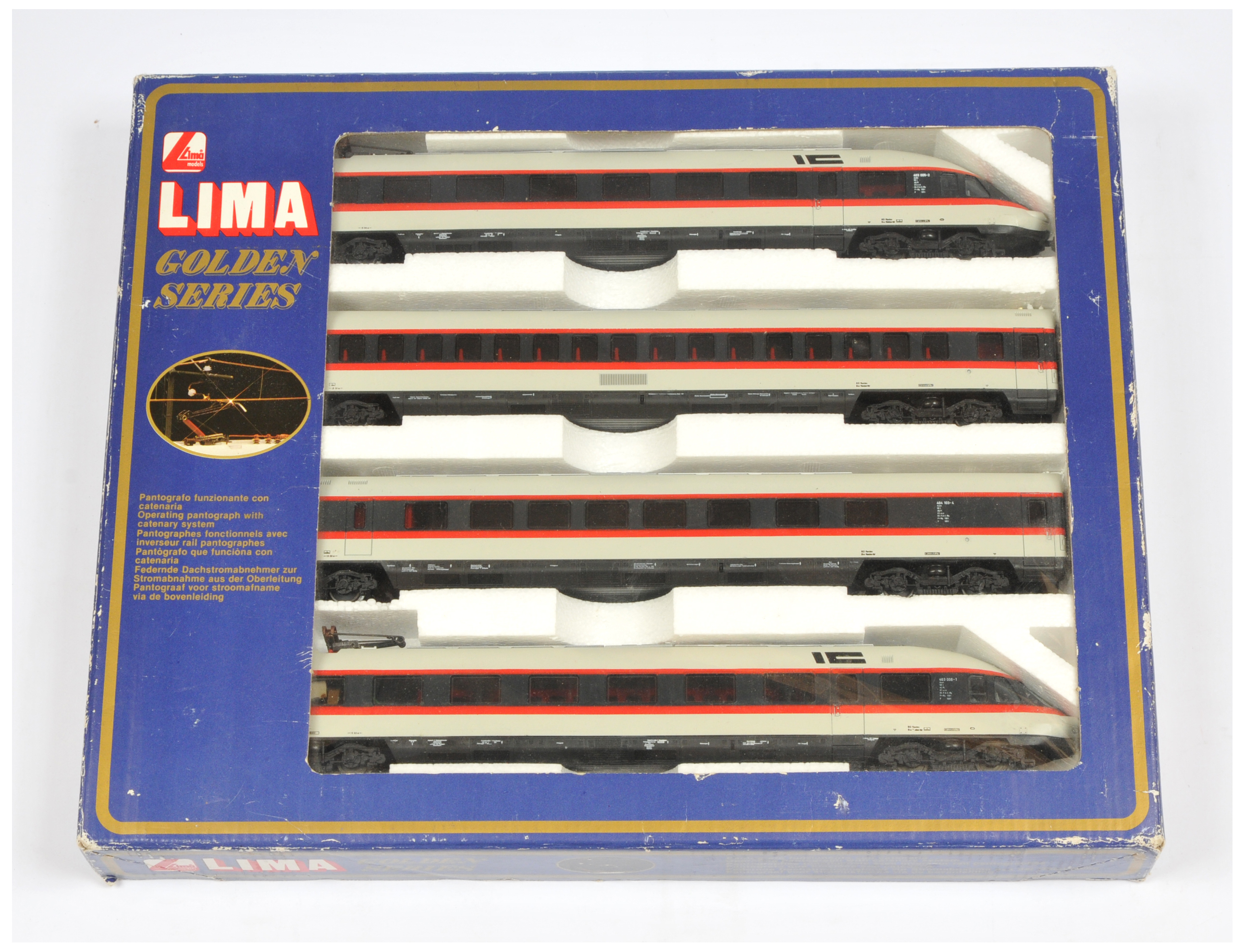 Lima HO Gauge European Outline Ref 149742 IC 4-car set