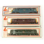 Lima OO Group of 3x Class 42 Diesel Loco's.