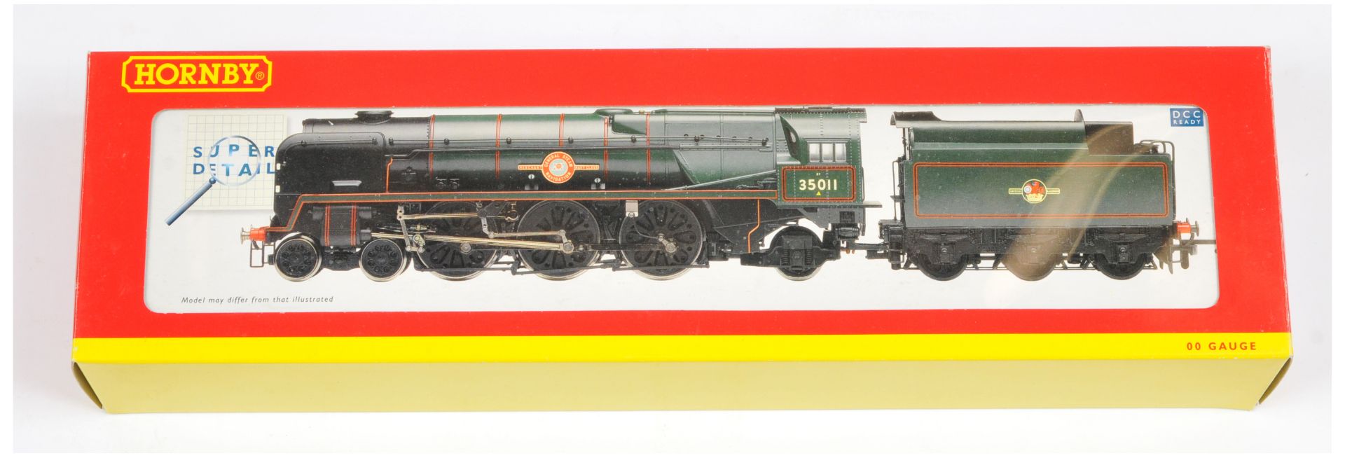 Hornby (China) R2466 4-6-2 BR Rebuilt Merchant Navy Class Steam Locomotive No. 35011 "General Ste...