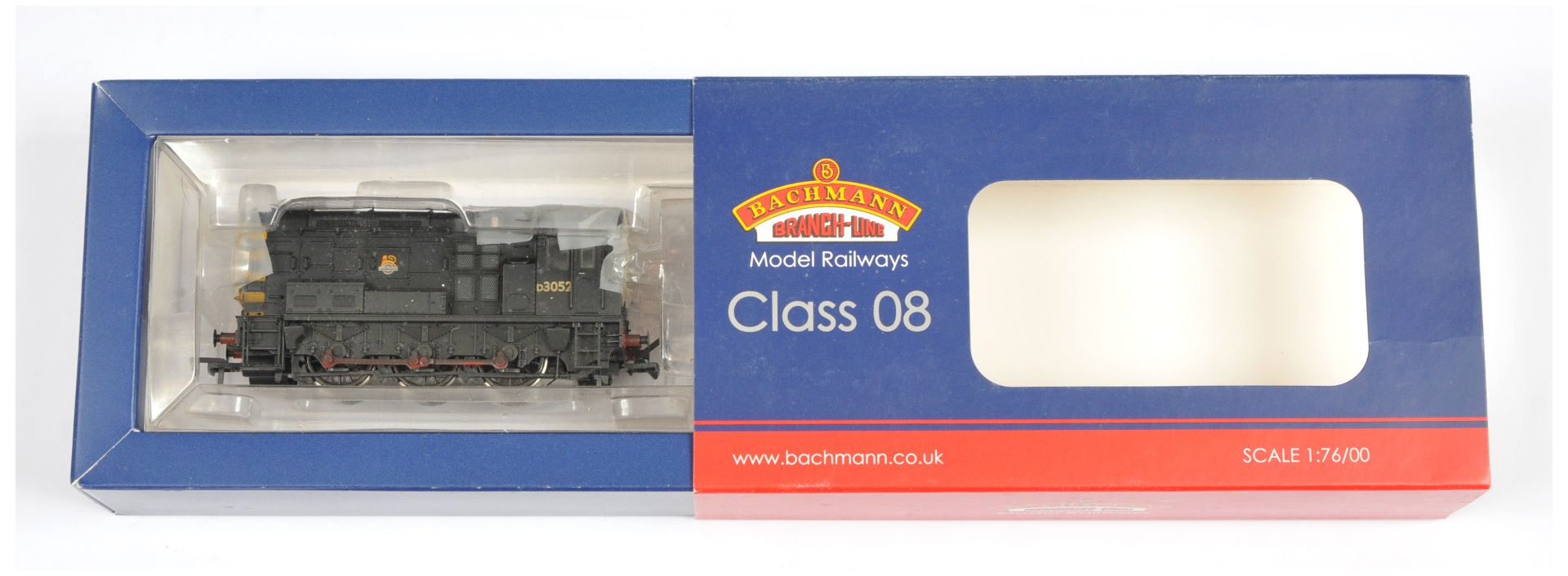 Bachmann OO Gauge 32-110Z Class 08 Diesel Locomotive No. D3052 (Weathered), produced exclusively ...