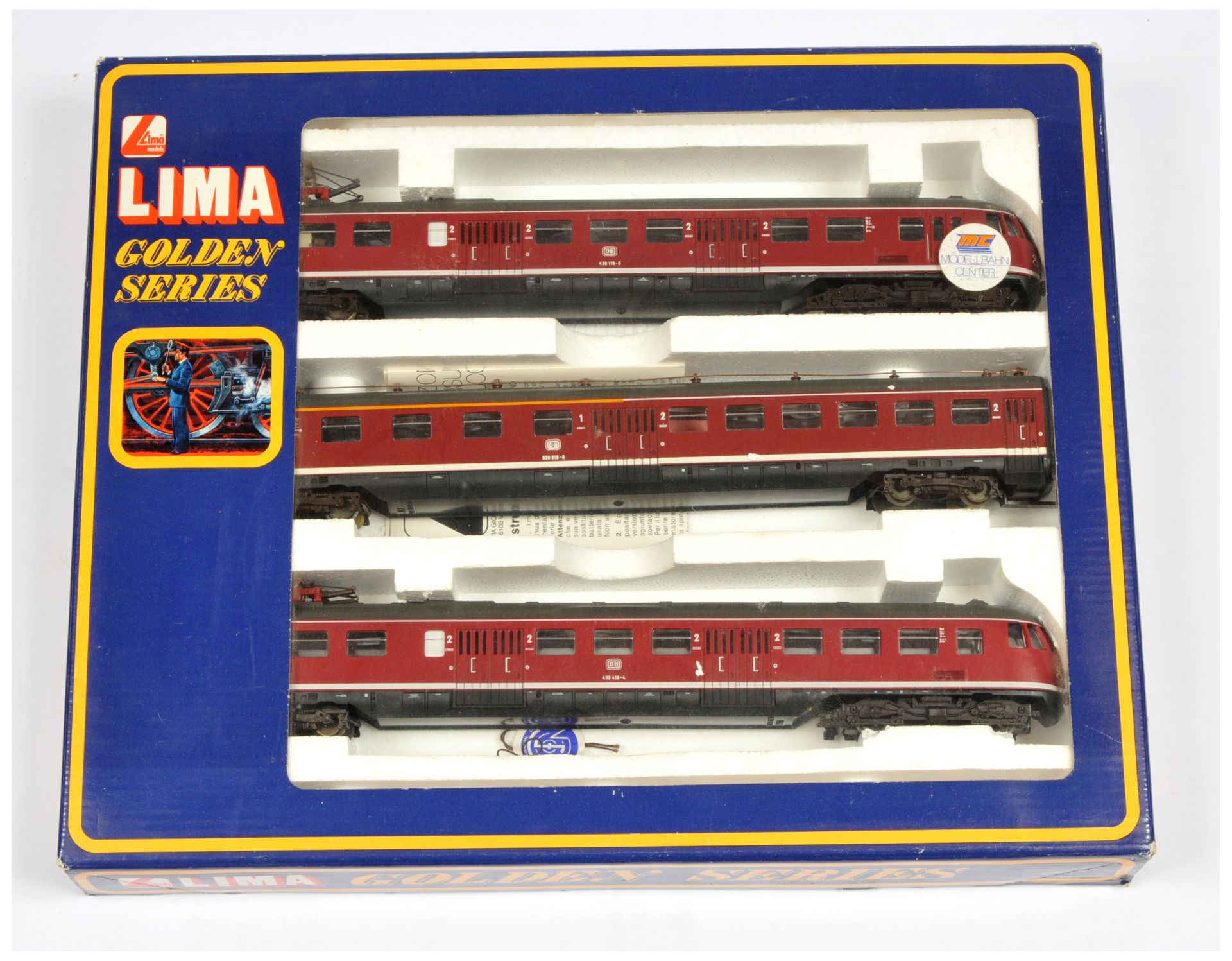 Lima HO Gauge European Outline Ref 149800 3-car DB Set