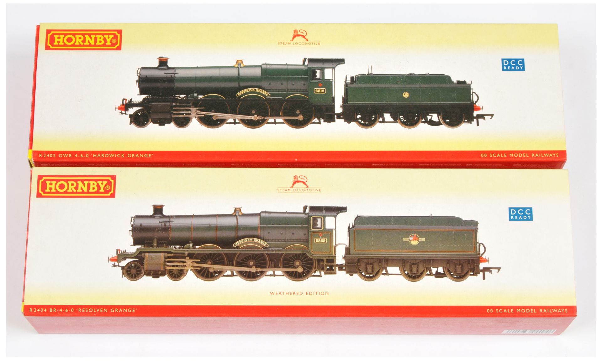 Hornby (China) pair of Grange Class Steam Locomotives comprising of 