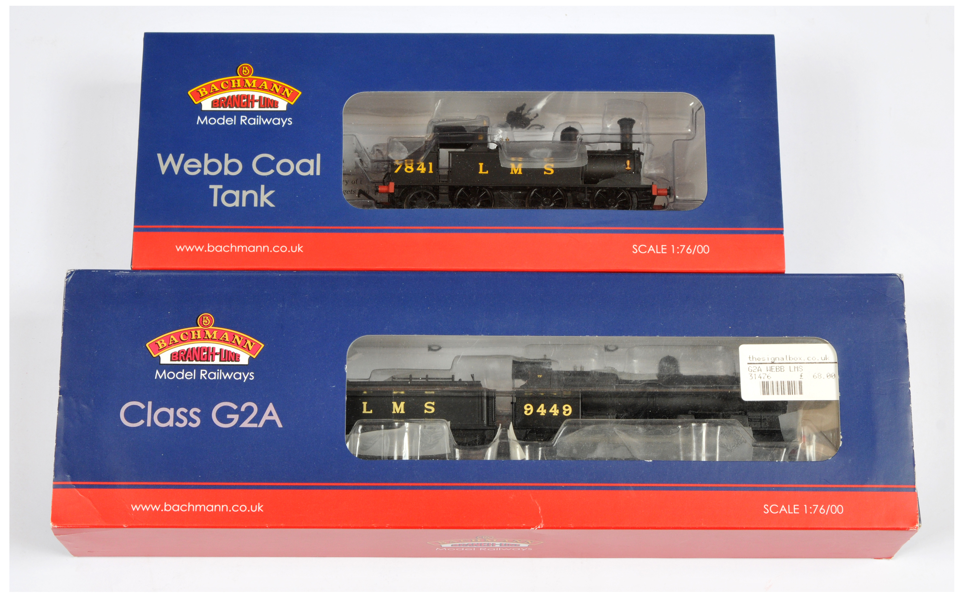 Bachmann OO Pair of Steam Loco's 31-476 & 35-051