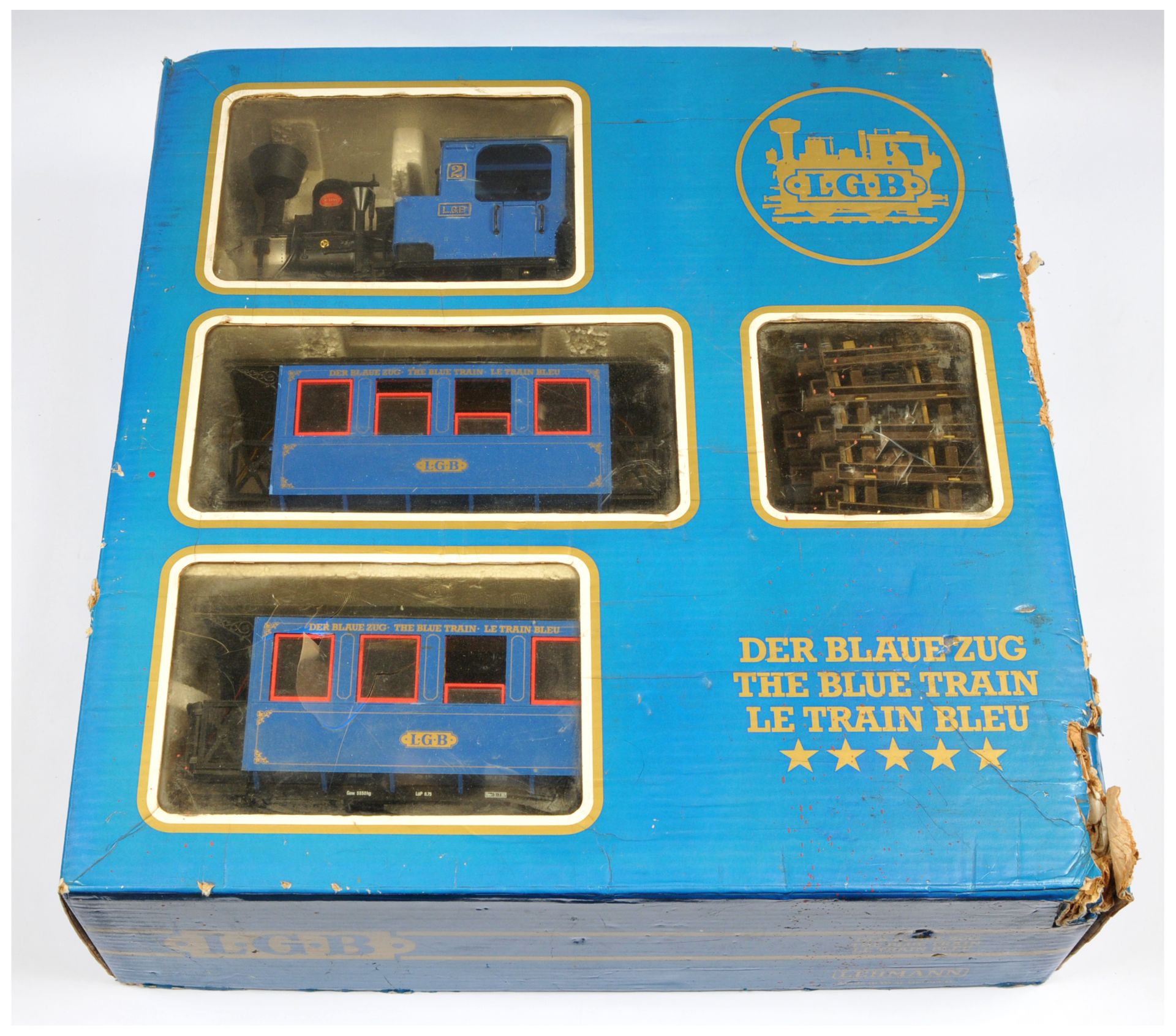 LGB (Lehmann) G Gauge The Blue Train Starter Set