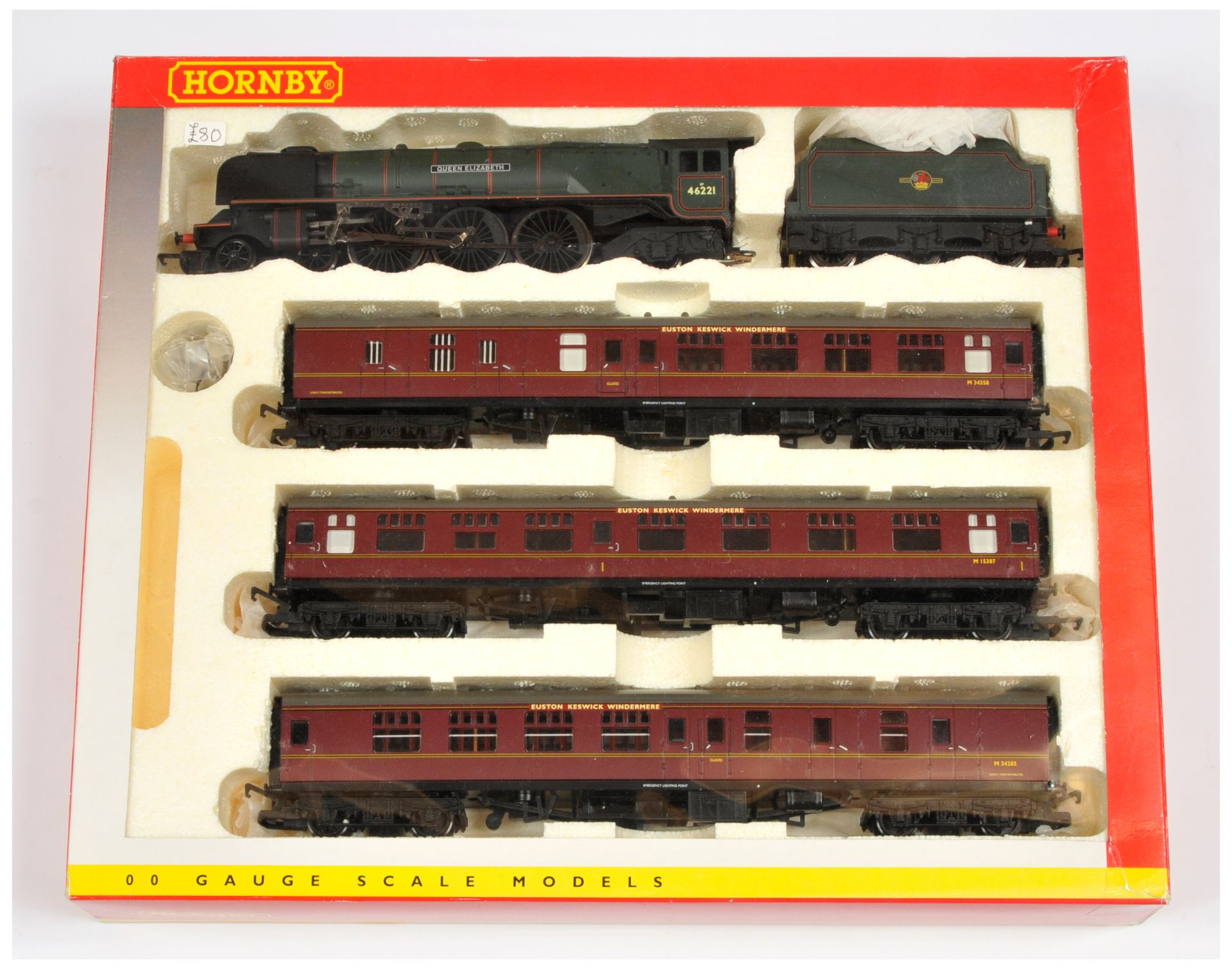 Hornby (China) R2176M (Limited Edition) "The Lakes Express" Train Pack 