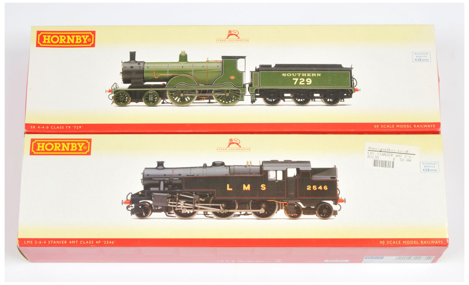 Hornby (China) pair of Steam Locomotives comprising of