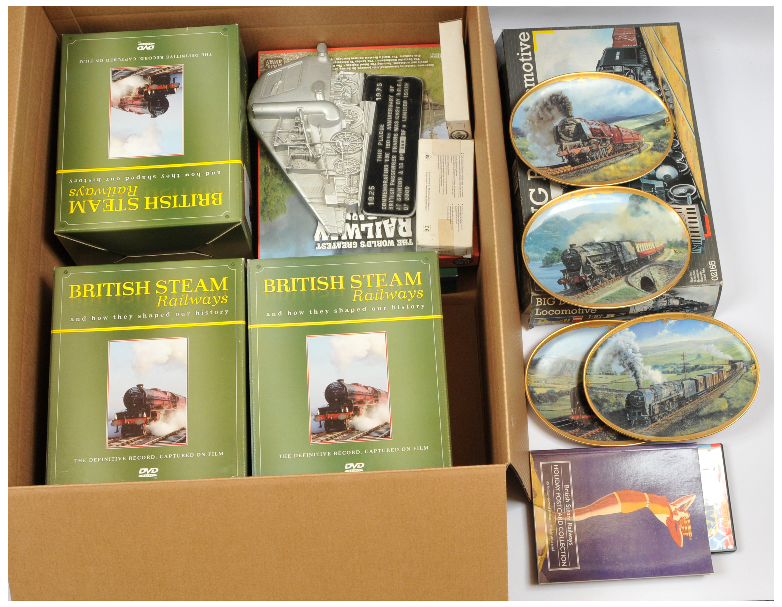 Railway Related DVD's, Revell Kit & other items. 