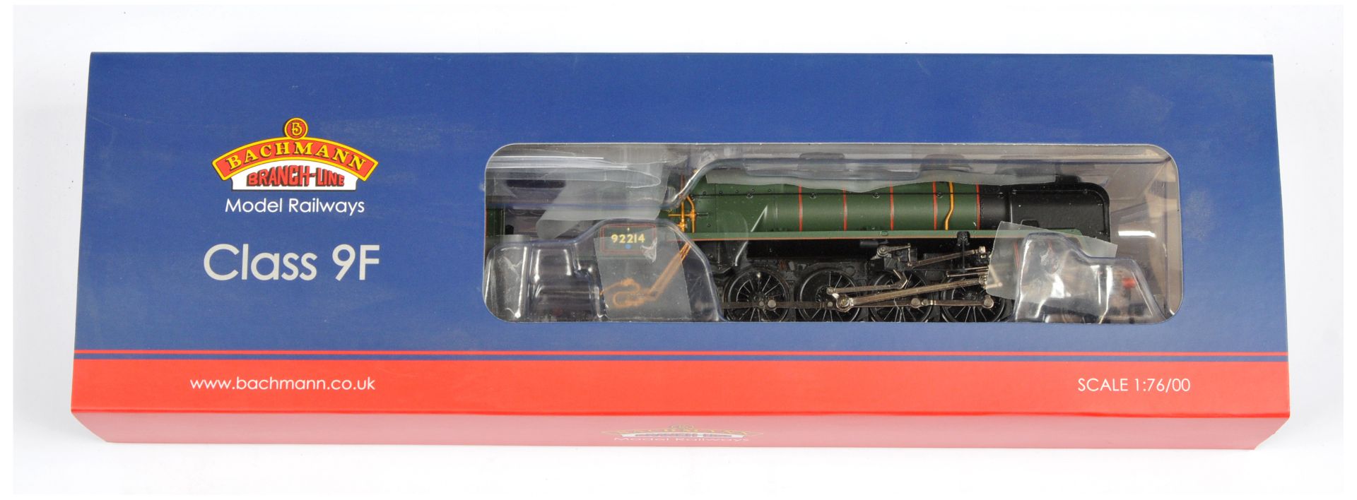 Bachmann 32-851K 2-10-0 BR 9F Class Steam Locomotive No. 92214 "Leicester City", exclusive for Ba...